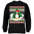 thumbnail image 1 of Penguin on Ice Ugly Christmas Sweater Mens Sweatshirt, 1 of 1