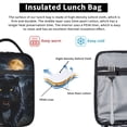 thumbnail image 5 of Halloween Black Panther Lunch Bag Portable Thermal Lunch Box for Men and Women, 5 of 6