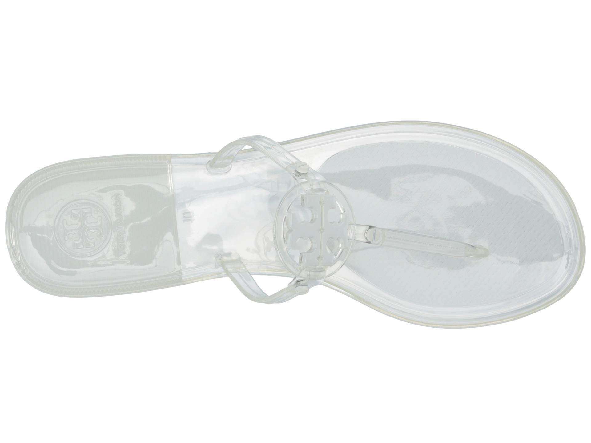 clear jelly tory burch sandals