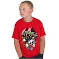thumbnail image 3 of Live Fast Eagle Skull Dice Tattoo Crewneck T Shirts Boy Girl Teen Brisco Brands S, 3 of 6
