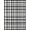 Black And White, Pattern 3, variant on Design&I 2'x3' Ultra Soft Door Mat, Autumn Harvest Checkered Grid Design Black White Plaid Accent None Fluffy Washable Easy Care Indoor rug for Bedside Entryway