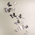 thumbnail image 1 of 18 piezas de pegatinas de pared de mariposas en 3D Sincero para decoración de dormitorio, 1 of 7