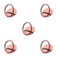thumbnail image 1 of Sidaley Soporte para teléfono autoadhesivo Universal de Metal giratorio de 360 ​​grados soporte para teléfono inteligente soporte trasero Type2 NO2, 1 of 6