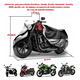 thumbnail image 2 of Funda Motocicleta Grueso Cubiertas 100% Modelo Negro, 2 of 4