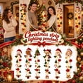thumbnail image 4 of Glowing Christmas Door Hanger, Christmas Wall Door Decor with Warm LED Lights, Pine Cones & Bells, Festive Holiday Home Ornament for Entryway & Indoor Space, 4 of 4