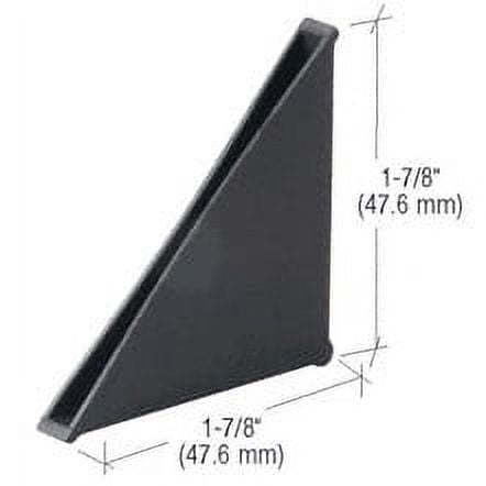 CRL 1563004-XCP100 CRL Corner Protectors for 1/8" to 3/16" (3 to 5 mm) Glass - pack of 100