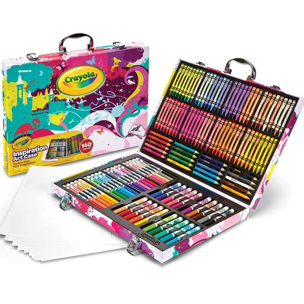 Download Inspiration Art Case Coloring Set, Gift for Kids Age 5+, Includes 1 Crayola Inspiration Art Case ...