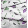 thumbnail image 3 of Soimoi Crepe Silk Fabric Feather & Dream Catcher Home Decor Fabric Prints By Yard 42 Inch Wide, 3 of 3