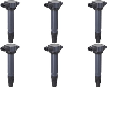 AD Auto Parts 7805-3559 Direct Ignition Coil Pack of 6 Compatible with Mitsubishi Lancer Outlander Outlander Sport 2.0L 2.4L 3.0L 2007-2020