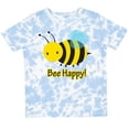 thumbnail image 3 of Inktastic Bee Happy Boys or Girls Toddler T-Shirt, 3 of 5