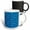 Multicolor, variant on 3drose, White Math Formulas on a Blue Background, 15oz Mug