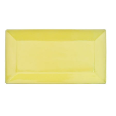 

Color Arts Rectangle Platter 14-1/2 W X 8-1/4 L X 1-1/4 H Stoneware Sunflower