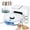 White-2, variant on GOOVI Robot Vacuum and Mop Combo with 3D Home Mapping, Self-Emptying Base for 70 Days, 220 Mins Runtime, Pet Friendly Anti-Tangle