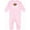 AD-Pink, variant on Inktastic Football My Daddy is the Coach Baby Romper Coveralls