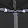 thumbnail image 3 of vidaXL Couverture Supérieure de Gazebo 310 G/m2 3x3 m Gris, 3 of 4