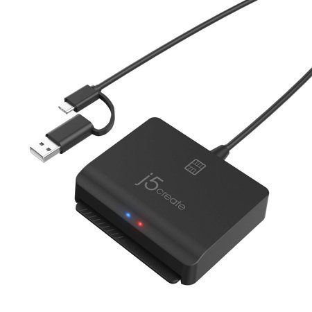 j5create - USBTM Smart Memory Card Reader - Black
