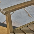 thumbnail image 6 of Noble House Jaxson Outdoor 5-Piece Round Dining Set, Gray Acacia Wood with 4 Chairs, 6 of 10