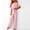 Pink, variant on Drovellove Women's Sleeveless Jumpsuit with Belt - Straight Leg Romper for Summer Nights, Clubwear, or Beach Vacation