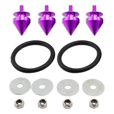 

Spacer Universal Bumper Fastener Solid Aluminum Alloy Car Retainer Clip Trimming