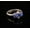 Rose Gold, variant on Star Sapphire Ring – 925 Sterling Silver Star Design Gemstone Handmad Gems Women's Jewelry Piece for Any Occasion Rose Gold 4.5