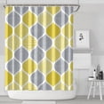 thumbnail image 2 of Waterproof Abstract Art Shower Curtain 72x84 Inch Boho Style Polyester Unique Shower Curtain for Bathroom Hotel Home Decor with 12 Plastic Hooks, 2 of 5