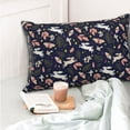 thumbnail image 5 of Kdxio Cotton Pillow Cases 20"x30" Pillowcases,Soft and Breathable Bedroom Pillow Cases-Retro Rabbit Flower, 5 of 8