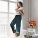 thumbnail image 5 of Balery Farm Dog Duck Moonlight Pantalones de pijama para mujer, pijamas ultraligeros, pantalones de estar por casa-Medium, 5 of 6