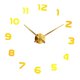thumbnail image 3 of Simple Arte Moderno DIY Extraíble de DIY Acrílico 3D Superficie de Espejo de Pared Reloj Decorativo de dorado perfecl  Reloj de pared 3D DIY, 3 of 6