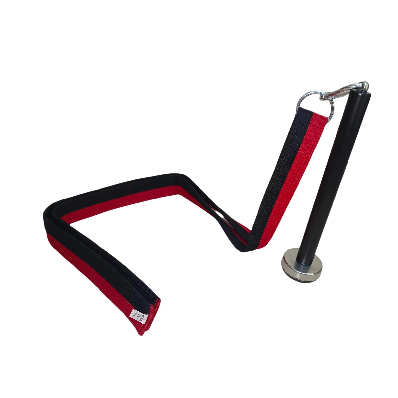 Baoblaze Arm Wrestling Training Strap Heavy Duty Hand Grip for Exercises Black and Red Strap