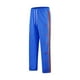thumbnail image 1 of Pantalones largos de moda para hombre, casuales, de color sólido, con botones, cintura elástica, rectos, con pierna de cuerno, pantalones largos de poliéster para hombre., 1 of 8