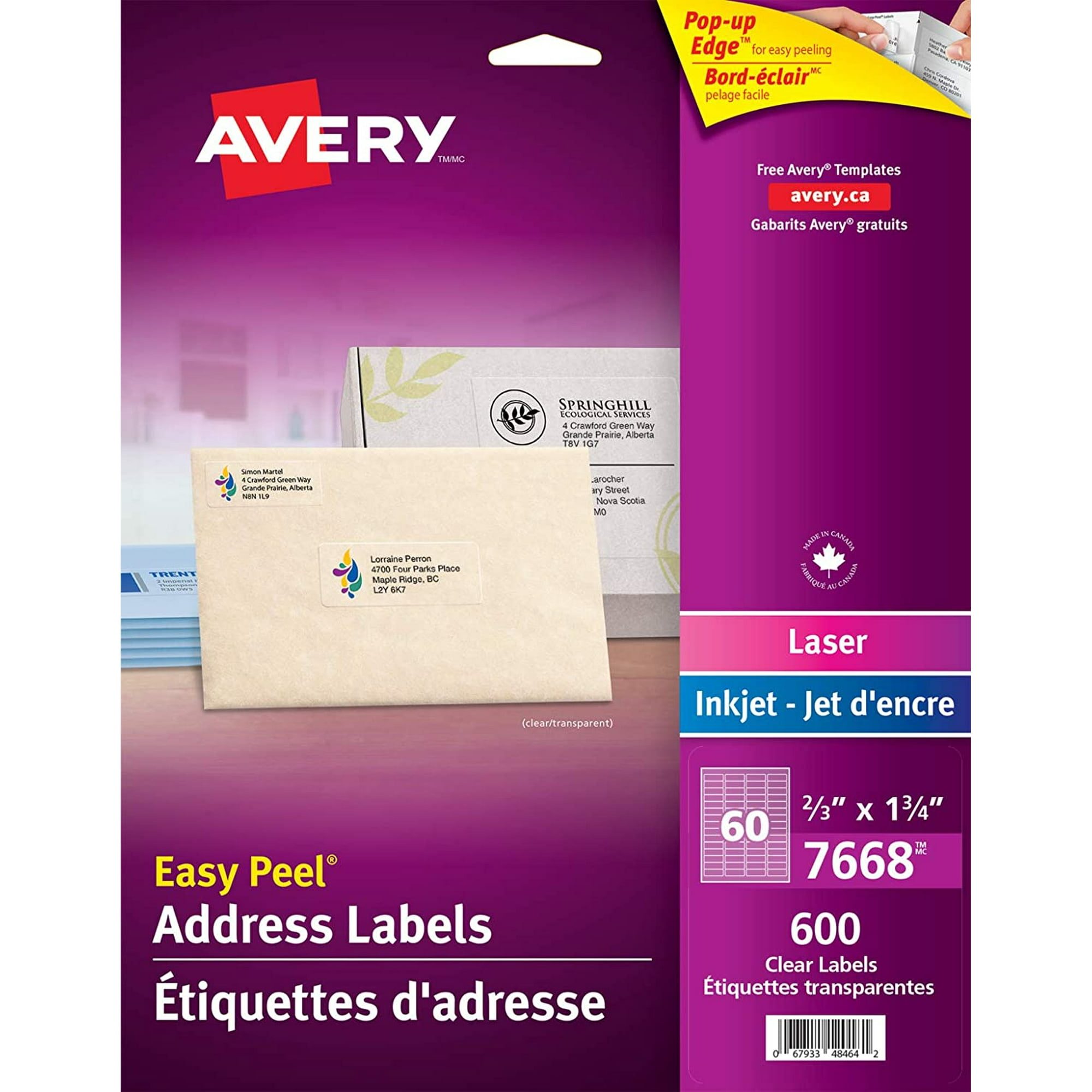 Avery 6522 template