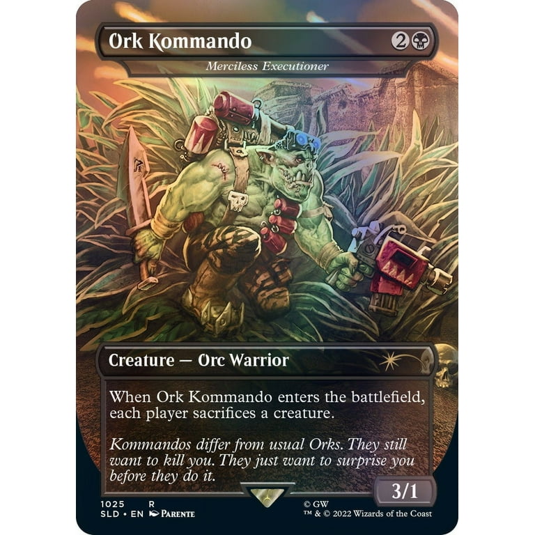 Magic: The Gathering TCG - Secret Lair x Warhammer 40,000: Orks - Foil  [Card Game, 2 Players]