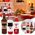 thumbnail image 4 of Christmas Acrylic Wine Bottle Covers Santa/Snowman/Reindeer Patterns, 4 of 4