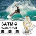 thumbnail image 3 of SKMEI Watch for Men Stainless Steel Waterproof Analog Quartz Mens Watches Business Date Luxury Casual Wrist Watch, 3 of 9