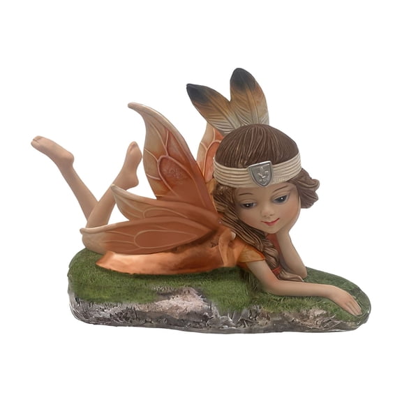 FC Design 5.25"W Indian Girl Fairy Figurine Statue Sculpture Ornament Decoration Home/Room Decor and Unique Gift Ideas for Housewarming, Holidays and Birthdays