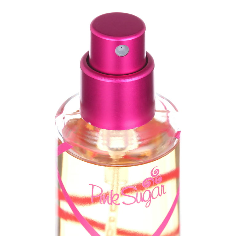 Pink Sugar Eau de Toilette Spray Perfume for Women, Floral + Fruity, Notes  of Raspberry, Cotton Candy, Vanilla, Sweet & Sensual, Long-Lasting Scent