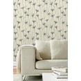 thumbnail image 3 of Fine Décor Dalia Blue Cornflower Wallpaper, 20.5-in by 33-ft, 56.38 sq. ft., 3 of 4