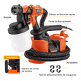 thumbnail image 2 of Pistola Eléctrica para Pintar BLOOSOM 1000w Negro/Naranja, 2 of 4