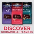 thumbnail image 2 of GHIRARDELLI PREMIUM DARK Crispy Rice Dark Chocolate Bar, 3.5 oz Bar, 2 of 16