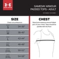 thumbnail image 4 of Under Armour Gameday Armour Pro 5-Pad Top Black LG, 4 of 4