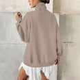 thumbnail image 4 of qucoqpe Women's Oversized Turtleneck Sweatshirt Loose Comfy Long Sleeve Shirts for Women Fall Fashion Pullover Tops, 4 of 5