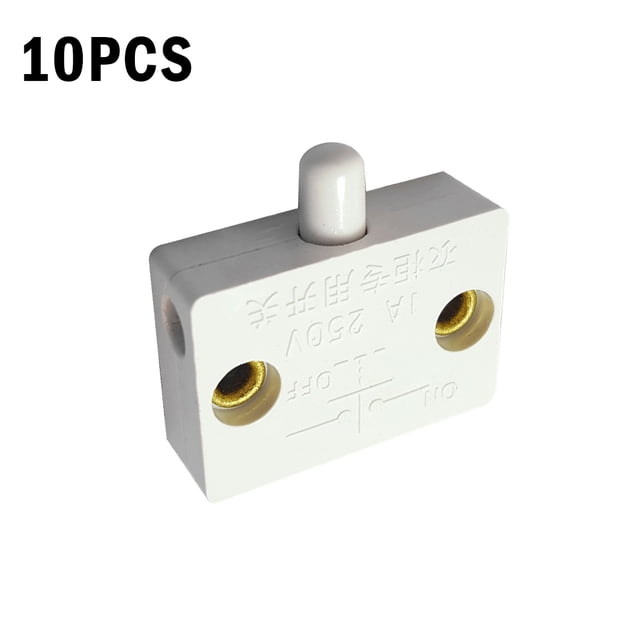 Interruptor de reinicio para armario, armario, armario, armario, interruptor automático de reinicio de luz, 10 piezas sidaley EL000515-03