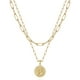 thumbnail image 1 of Collares con Iniciales de Oro para Mujeres Niñas P Jormftte WRMH-1509-16, 1 of 5
