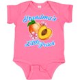 thumbnail image 3 of Inktastic Grandmas Little Peach Girls Baby Bodysuit, 3 of 5
