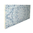 thumbnail image 6 of Shades of Blue Ornate Floral Wood Plank Wall Art, 6 of 6