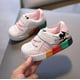 thumbnail image 1 of Zapatos casuales blancos de Disney para bebé, niño y niña, zapatillas de deporte para niños, zapatos deportivos para niños de Mickey Mouse, zapatos para caminar para niños pequeños 24 Gao Jinjia LED, 1 of 2