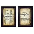 thumbnail image 2 of Trendy Decor4U "Grandparents" Collection By Susan Ball, Printed Wall Art, Ready To Hang Framed Poster, Black Frame - Finish:Multi-Finish:Multi, 2 of 4