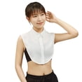 thumbnail image 3 of Helii Women's Striped Detachable Half High Collar Fashion Fake Collar for Sweater Dress Top, 3 of 6