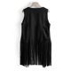 thumbnail image 5 of Women's Cardigans Women Autumn Winter Suede Ethnic Sleeveless Tassels Fringed Vest Cardigan, 5 of 5