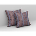 thumbnail image 2 of Amrita Sen Broadcloth Zippered Pillow With BlueRed Finish CAPL248BrCDSZP16x16, 2 of 5